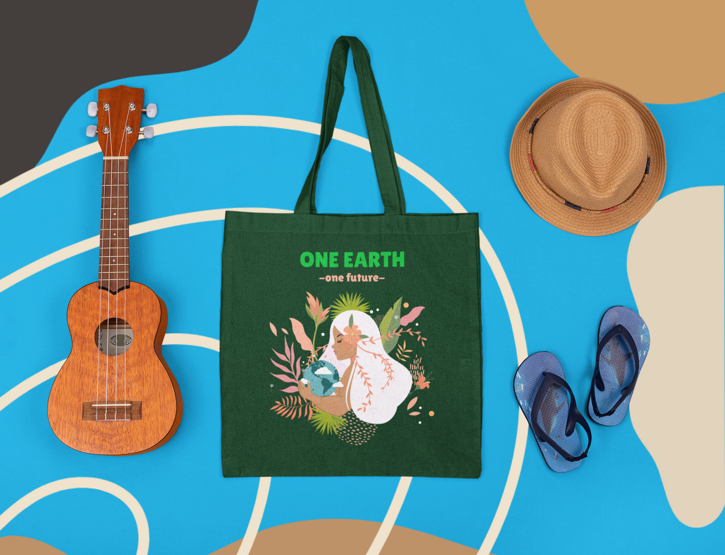 Eco-Friendly Tote Bag (One Earth)