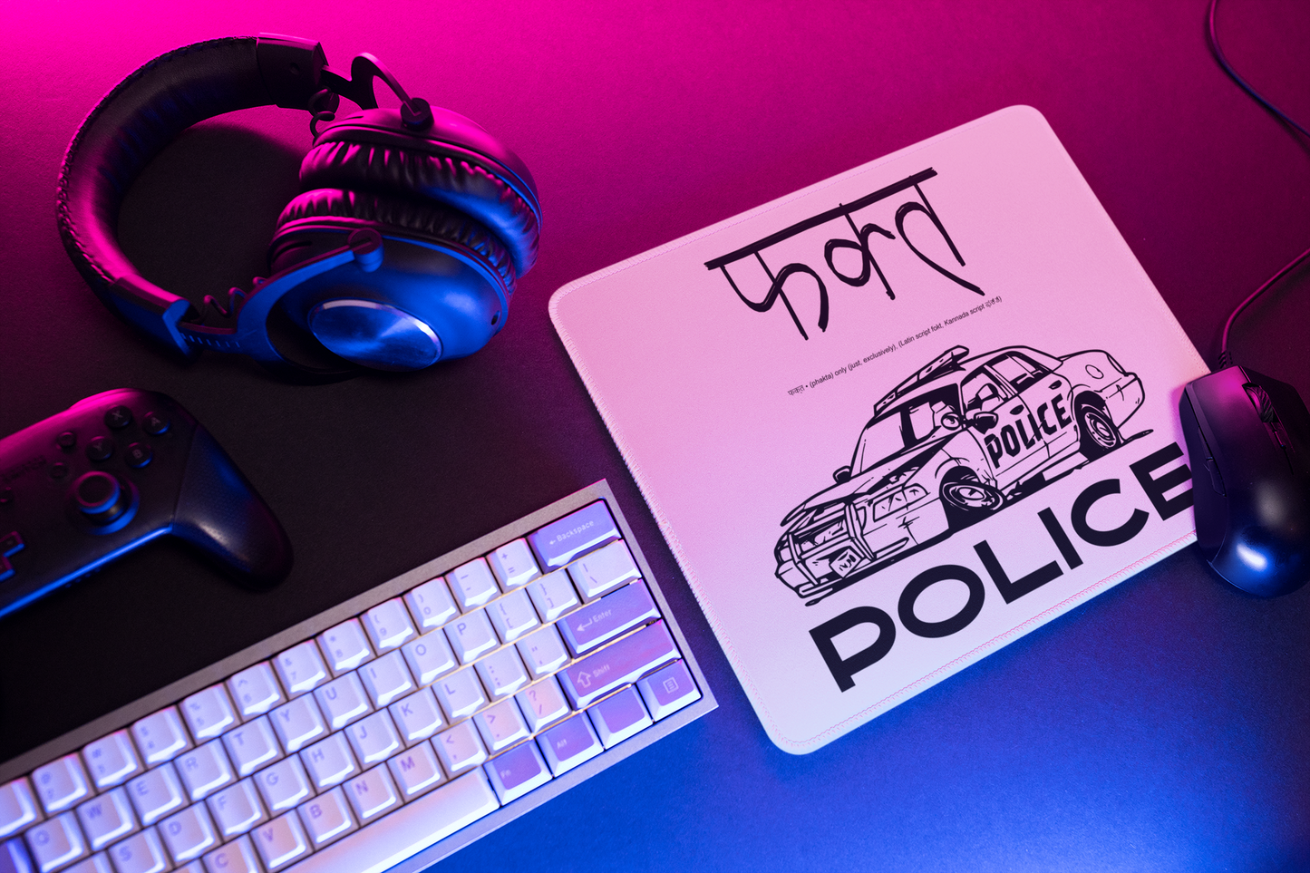 Phakta Police Mouse Pad