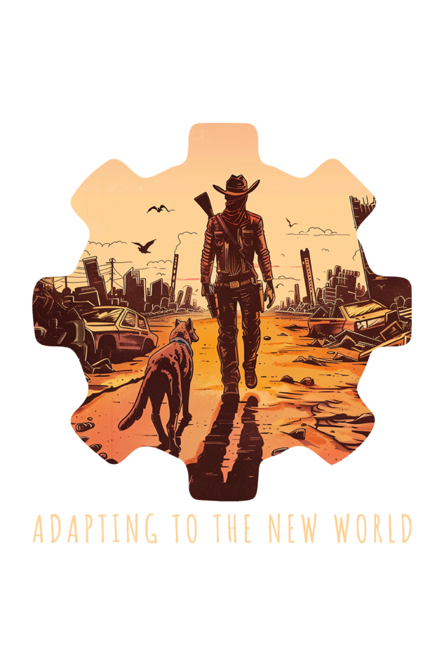 Unisex 'Adapting to the new world' T-shirt
