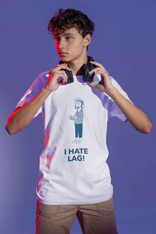 Unisex 'I Hate lag!' T-shirt