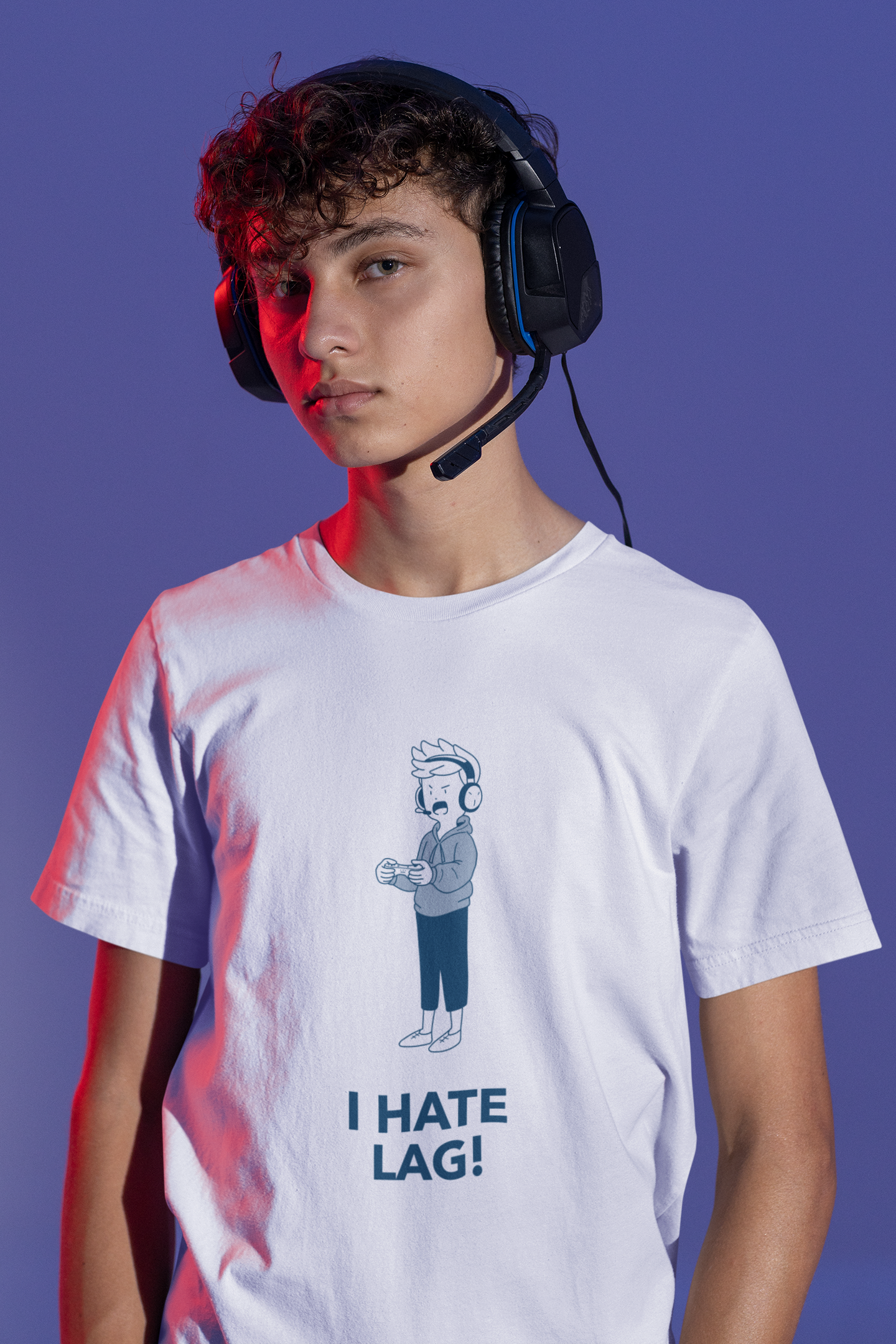 Unisex 'I Hate lag!' T-shirt