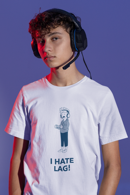 Unisex 'I Hate lag!' T-shirt