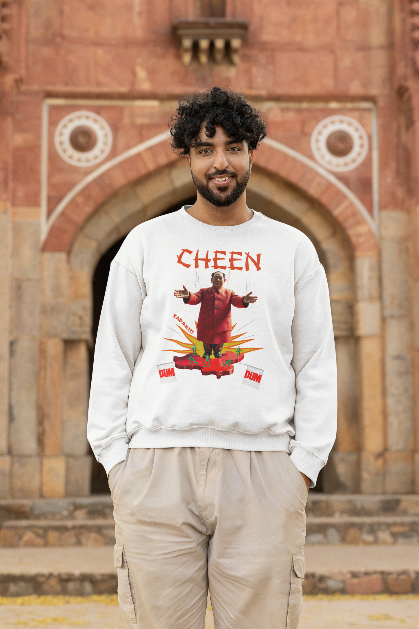 Sweatshirt 'Cheen Tapak Dum Dum'