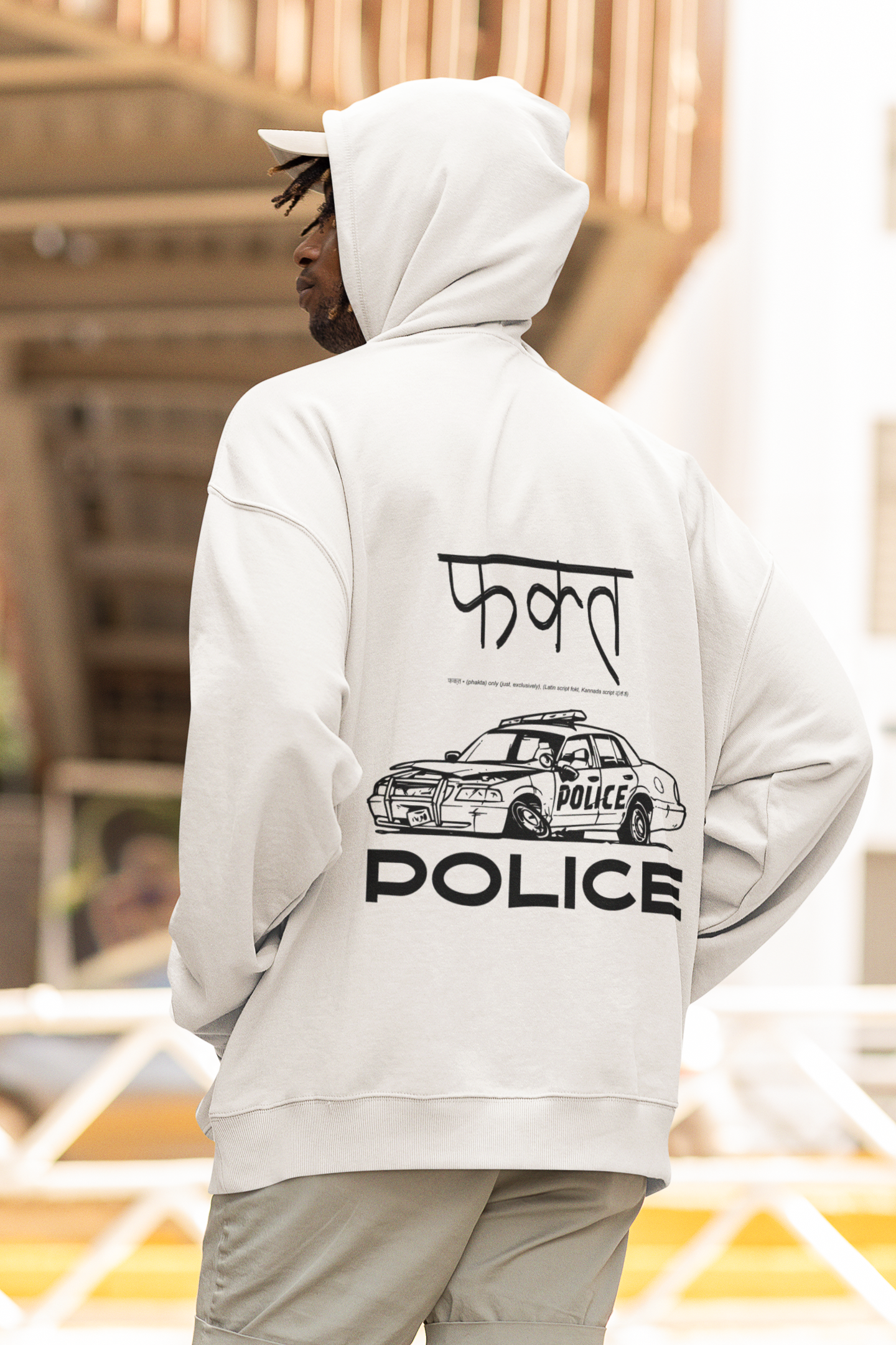 Phakta Police Zipped Hoodie (W)