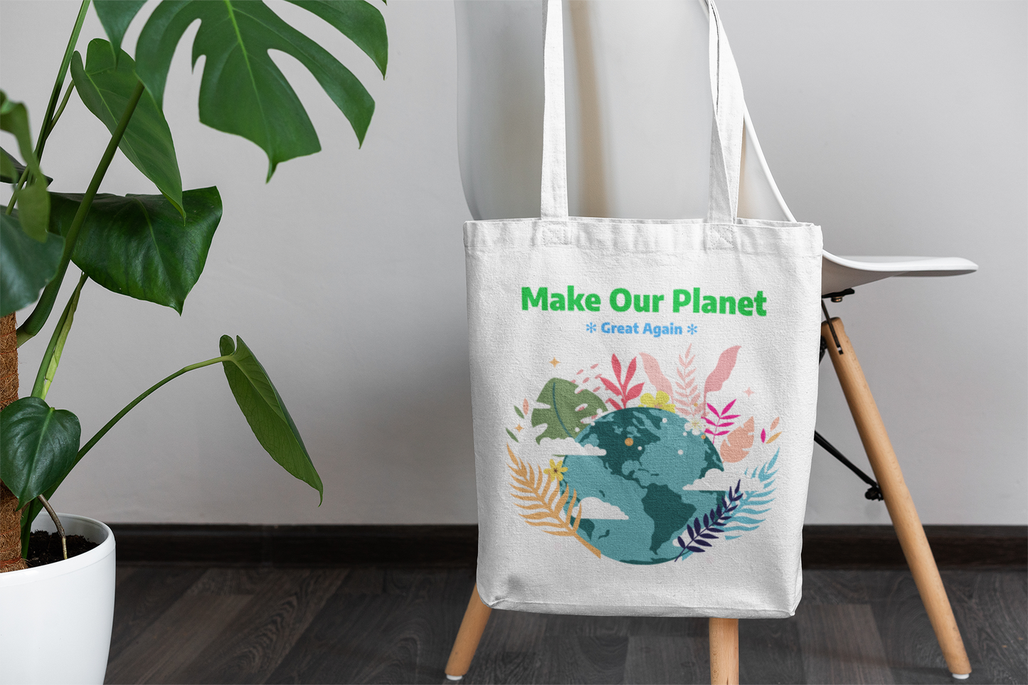 Eco-Friendly Tote Bag (Make Our Planet Good Again)