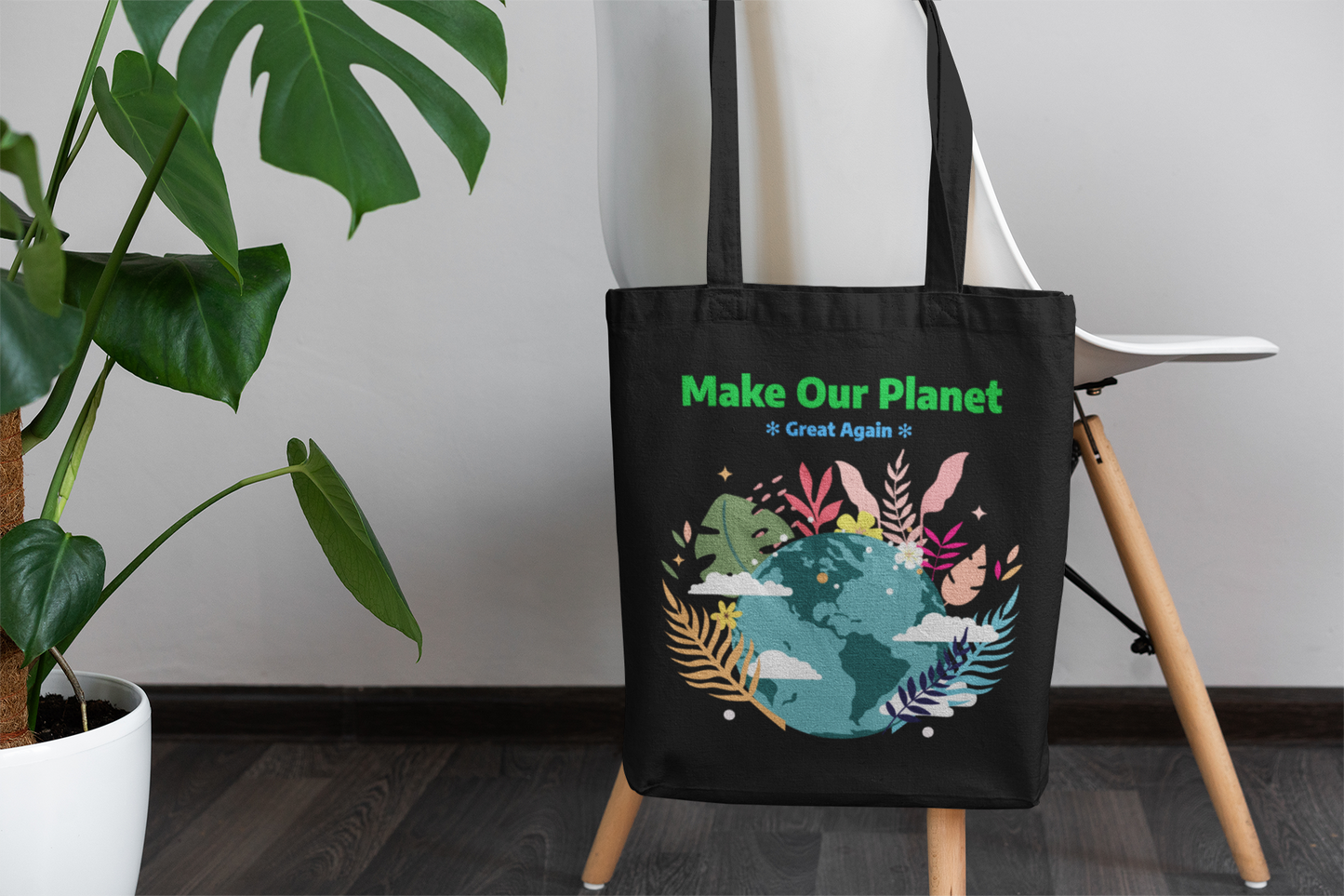 Eco-Friendly Tote Bag (Make Our Planet Good Again)