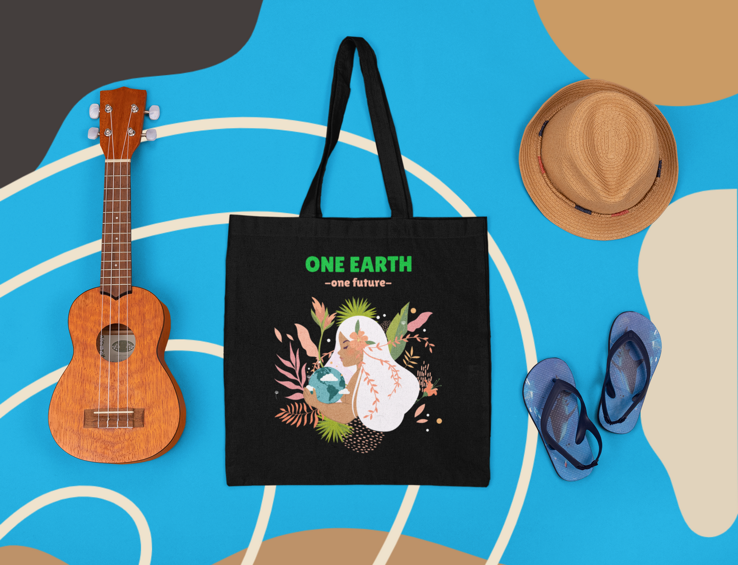 Eco-Friendly Tote Bag (One Earth)