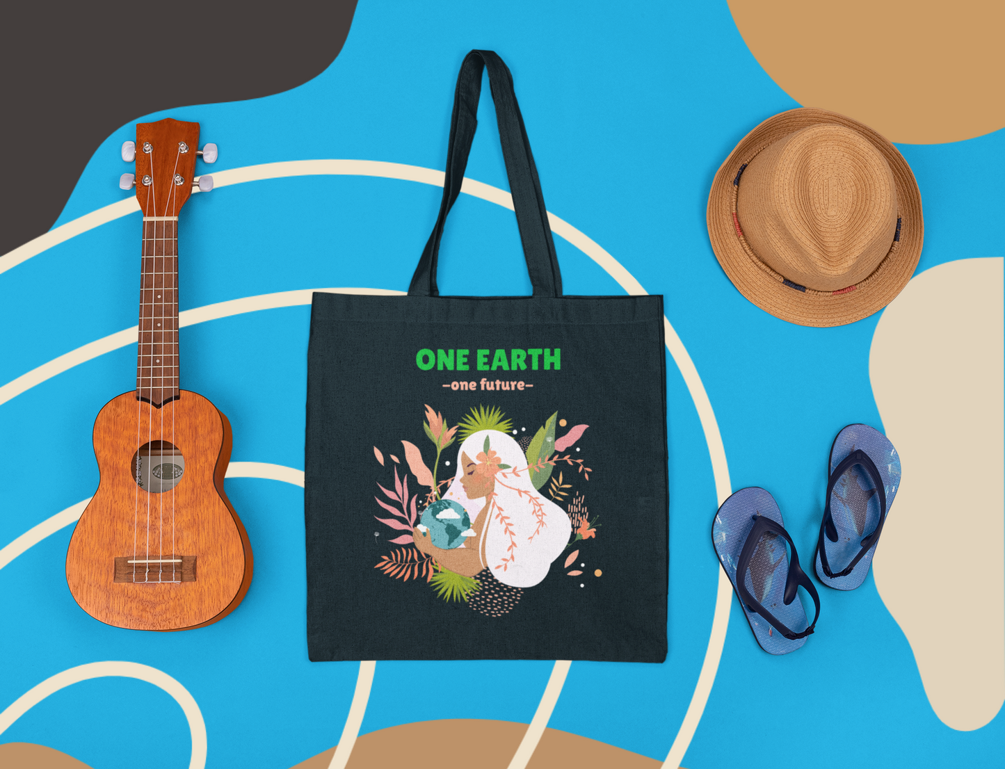 Eco-Friendly Tote Bag (One Earth)