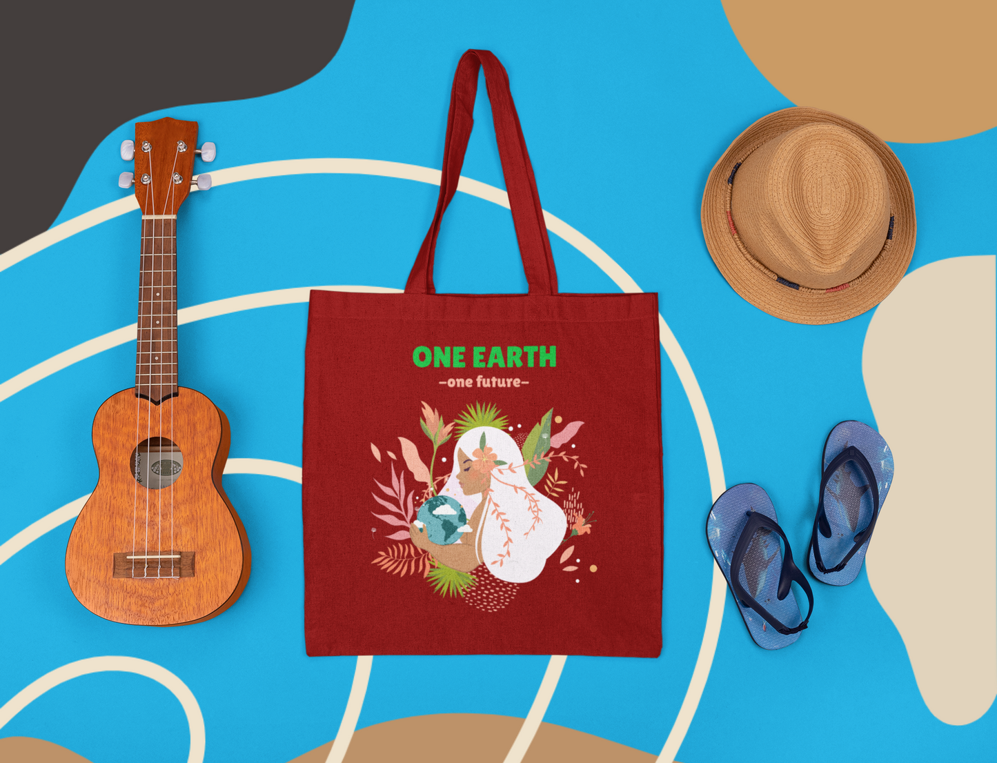 Eco-Friendly Tote Bag (One Earth)