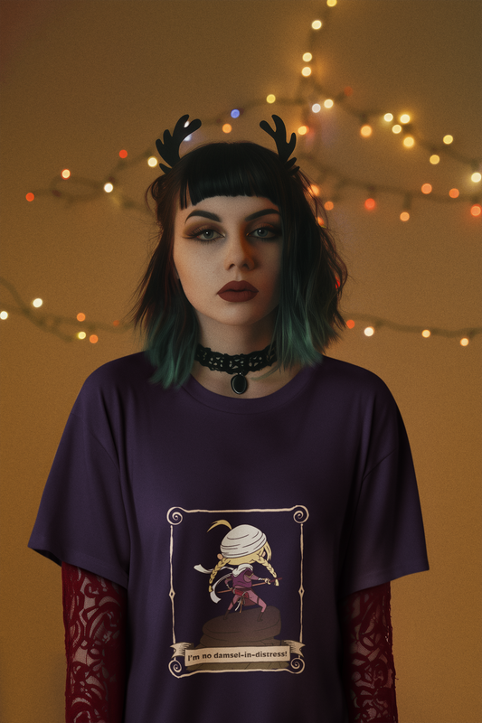 Women 'I'm no Damsel in Distress' T-shirt